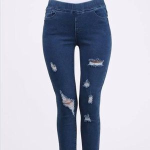 Denim Jeggings! So comfy!